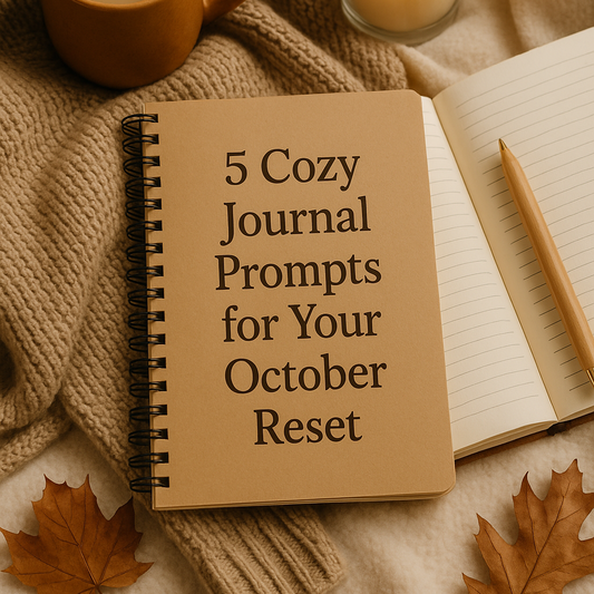 5 Cozy Journal Prompts for Your October Reset