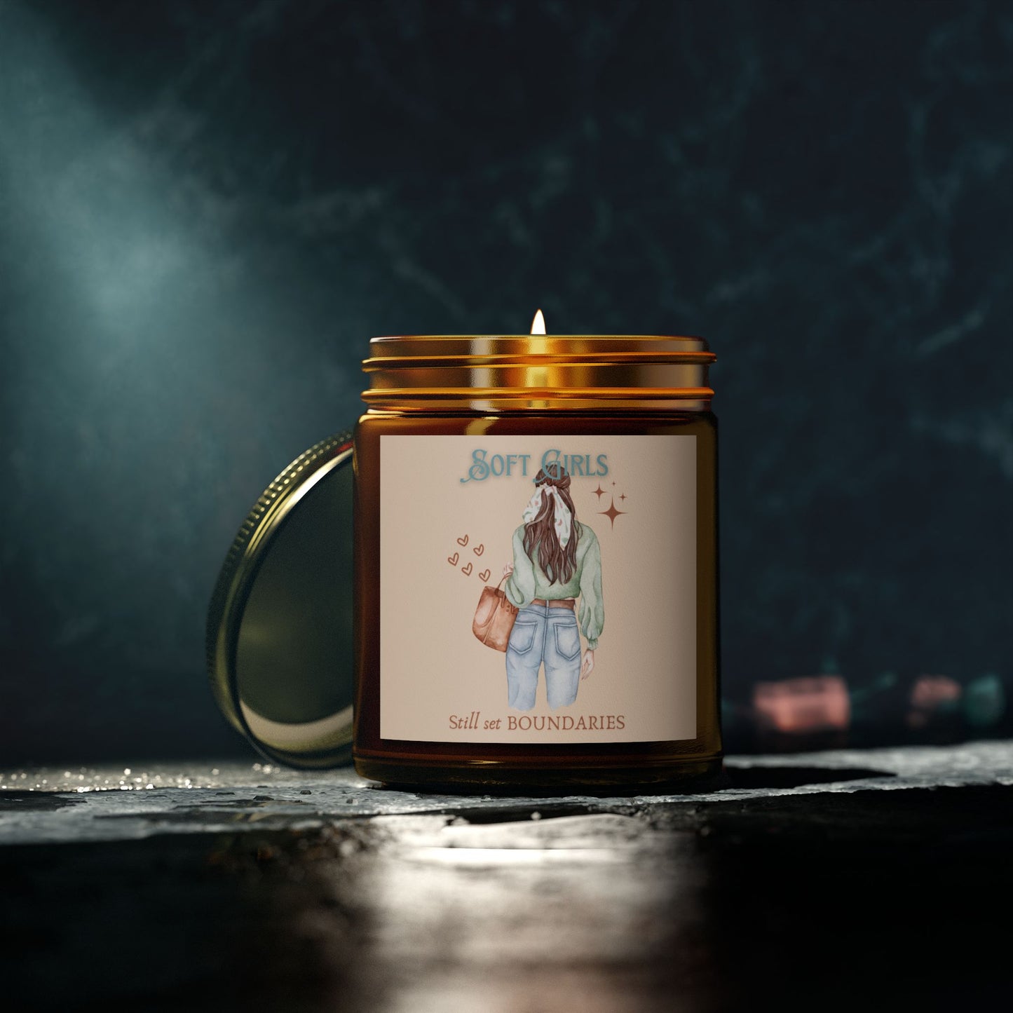 Soft Girls Still Set Boundaries - Scented Candle