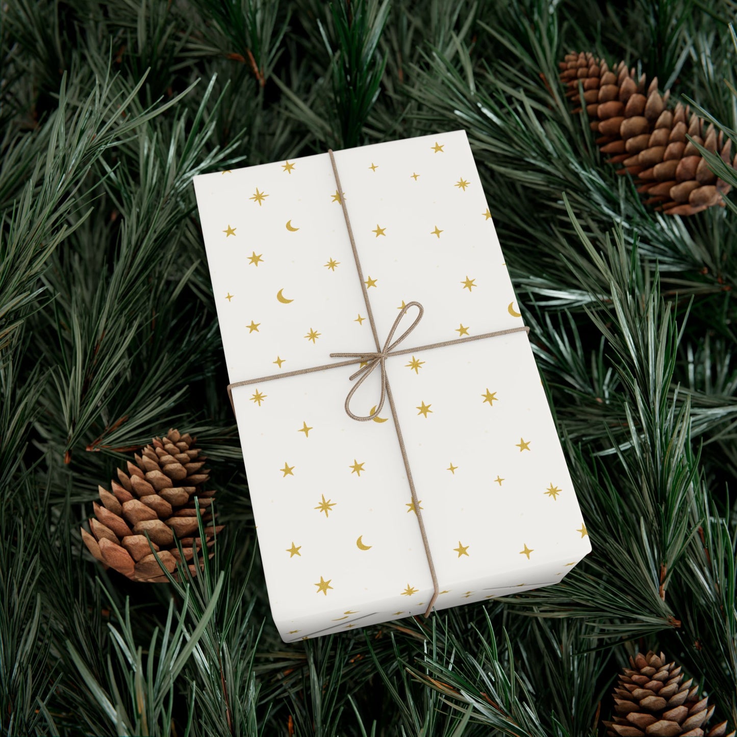Starry Calm Wrapping Paper – Soft Girl Christmas Collection