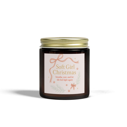 Breathe, Rest, and Let Life Feel Light Again – Soft Girl Christmas Candle