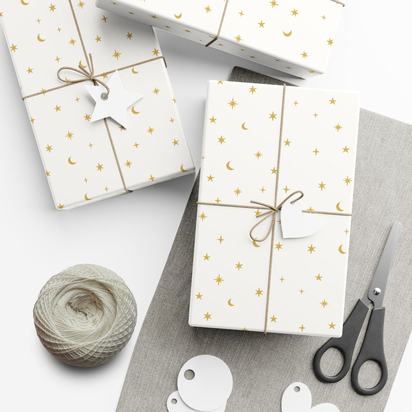 Starry Calm Wrapping Paper – Soft Girl Christmas Collection