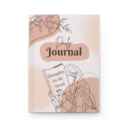 Soft Girl Daily Journal, Thought Notebook for Self-Reflection, Gift for Her, Aesthetic Planner, Inspirational Journal, Perfect for Writers