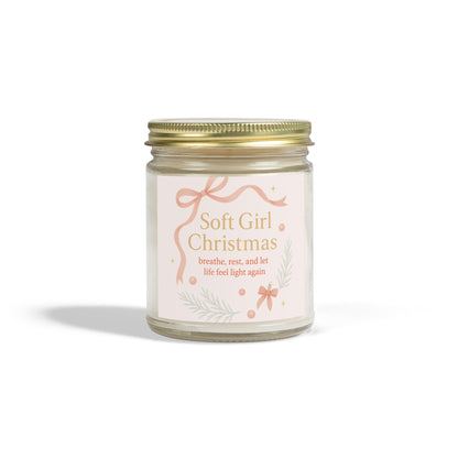 Breathe, Rest, and Let Life Feel Light Again – Soft Girl Christmas Candle