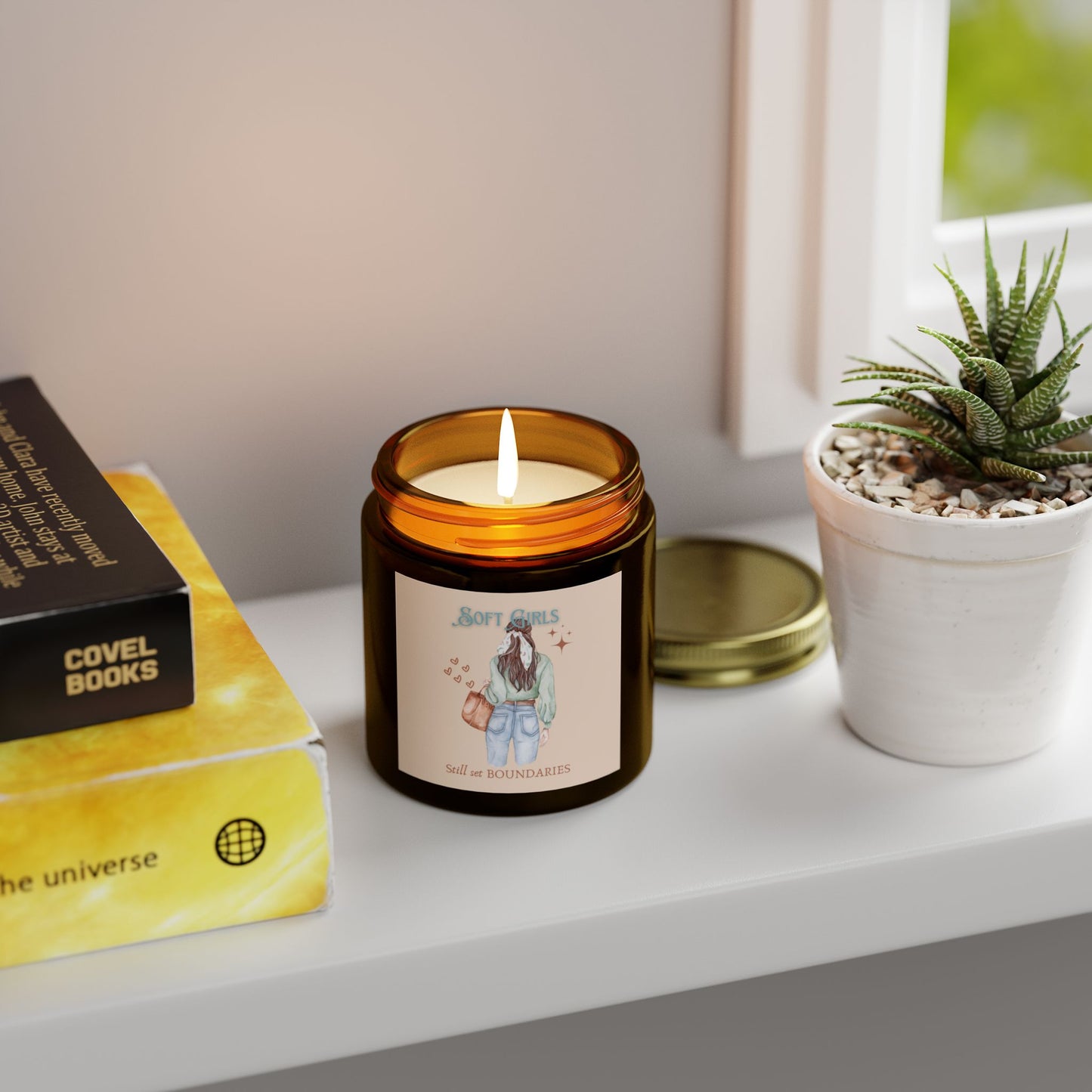 Soft Girls Still Set Boundaries - Scented Candle