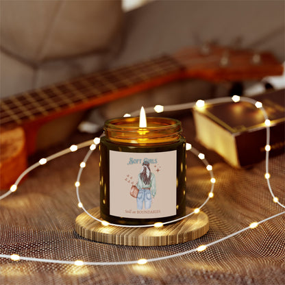 Soft Girls Still Set Boundaries - Scented Candle