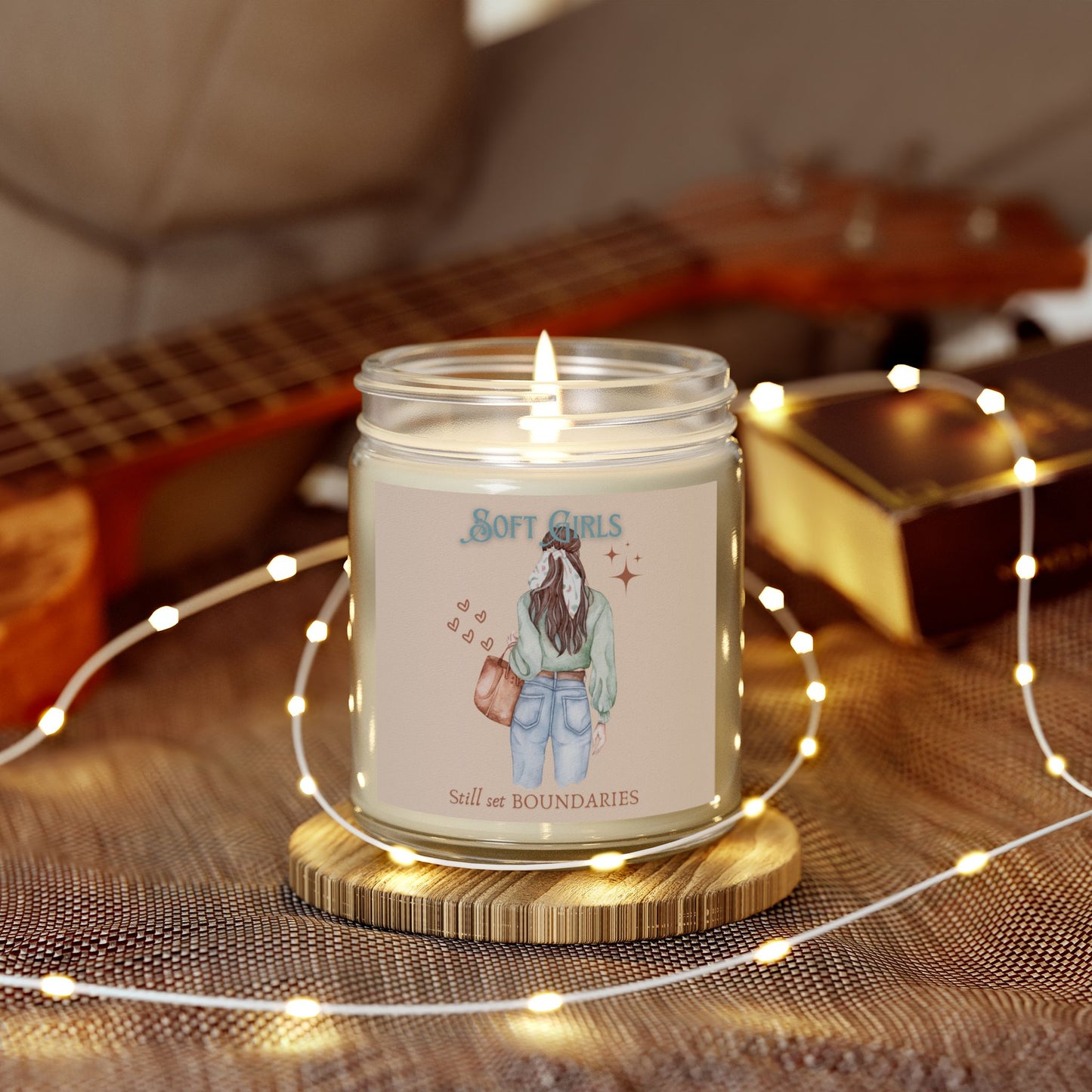 Soft Girls Still Set Boundaries - Scented Candle