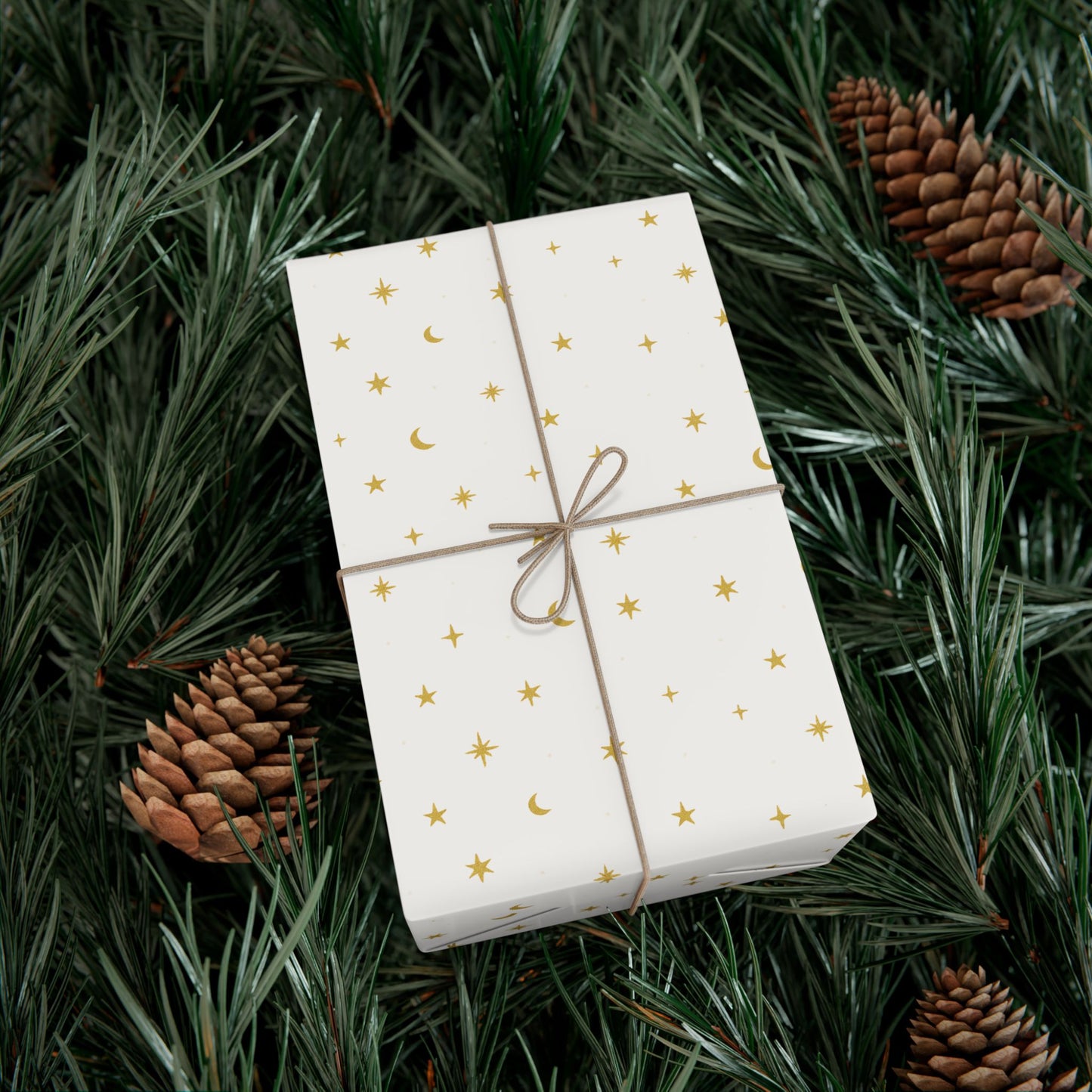 Starry Calm Wrapping Paper – Soft Girl Christmas Collection