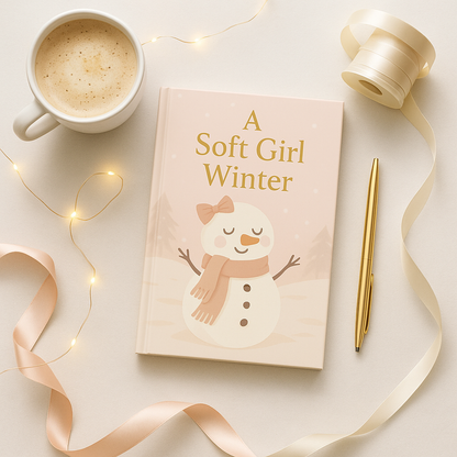 A Soft Girl Winter Journal – Cozy Reflection & Holiday Calm