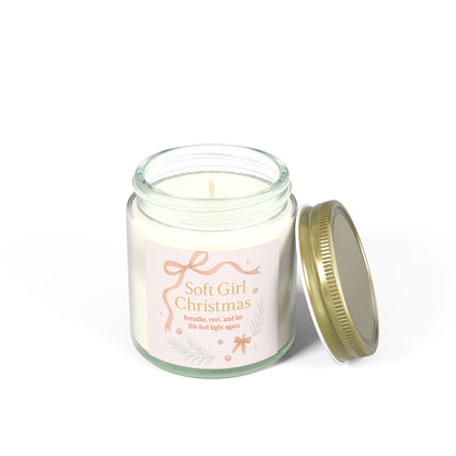 Breathe, Rest, and Let Life Feel Light Again – Soft Girl Christmas Candle