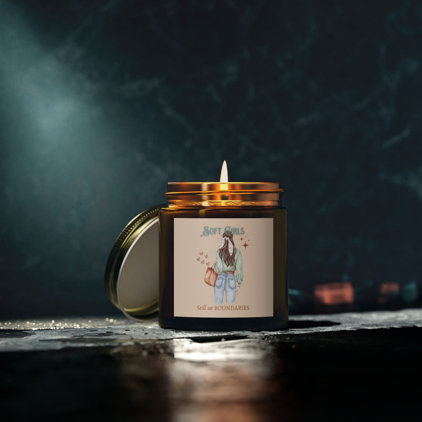 Soft Girls Still Set Boundaries - Scented Candle
