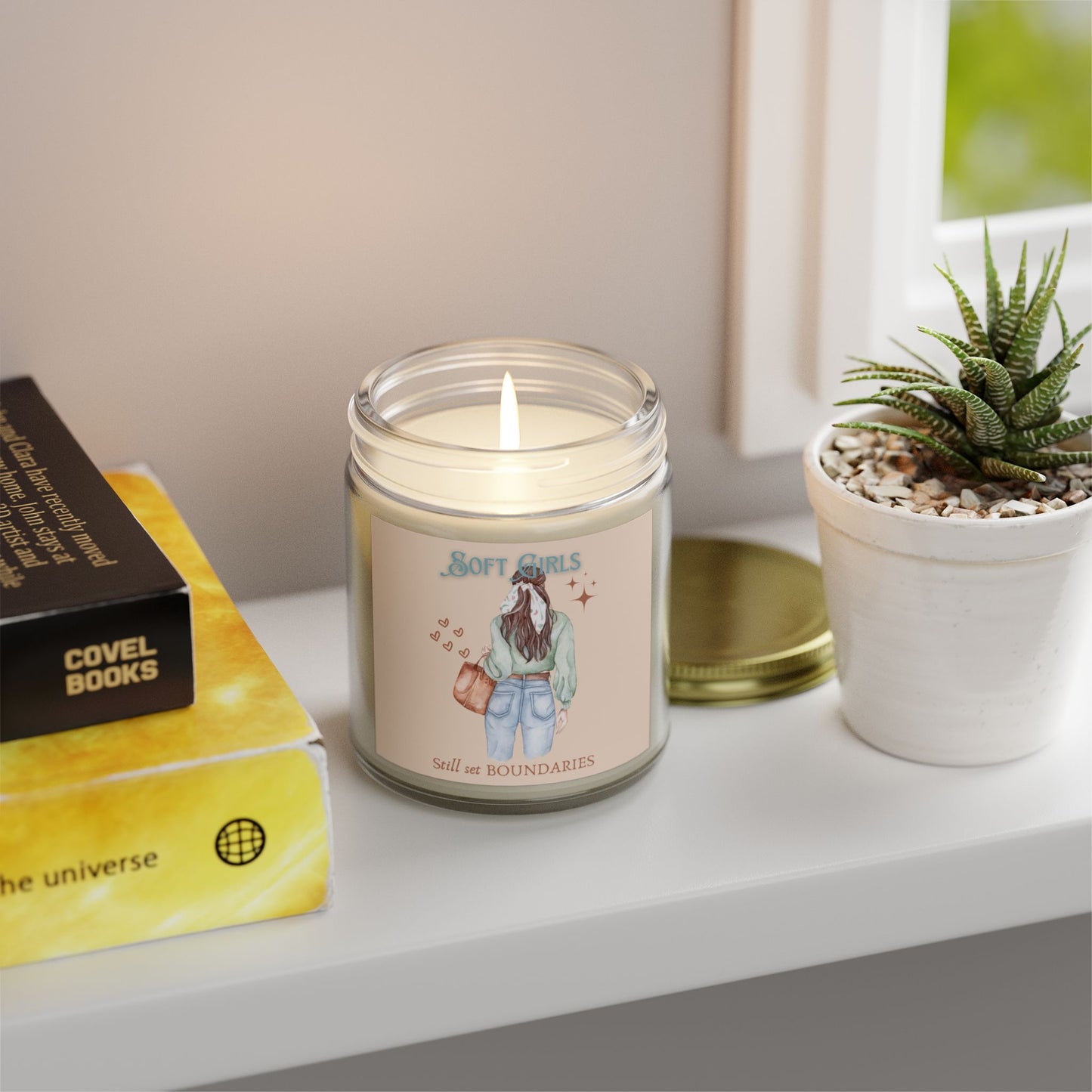 Soft Girls Still Set Boundaries - Scented Candle