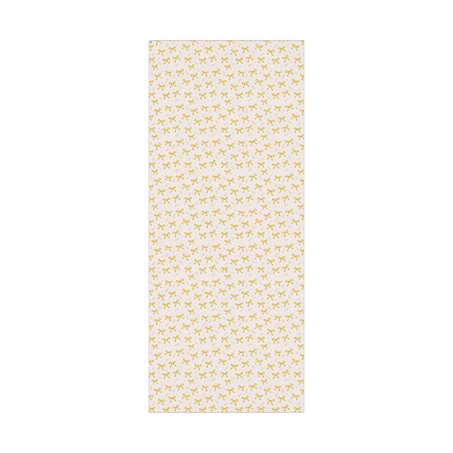 Soft Girl Christmas Wrapping Paper – Blush & Gold Holiday Gift Wrap
