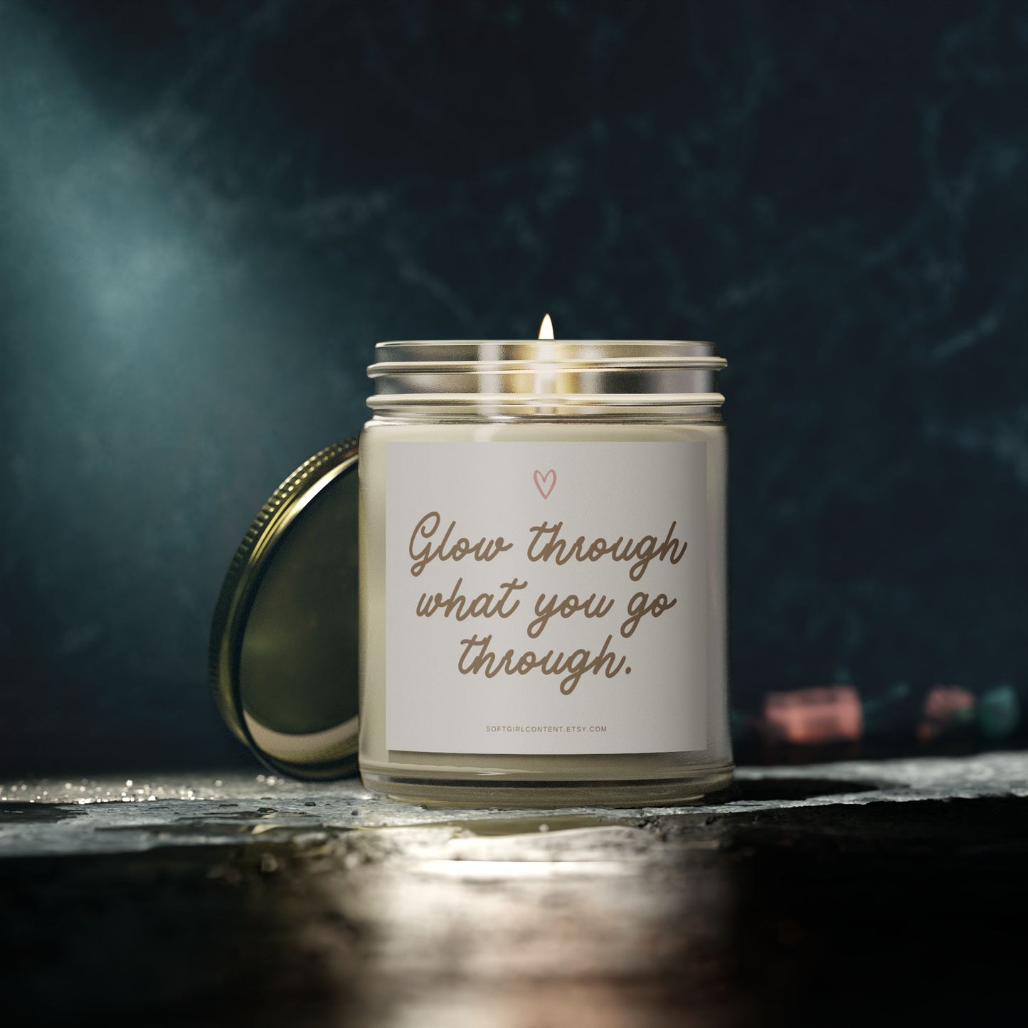 Glow Through What You Go Through Scented Candle 🕯️✨