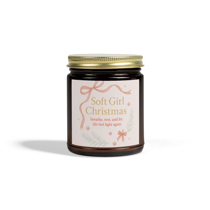 Breathe, Rest, and Let Life Feel Light Again – Soft Girl Christmas Candle
