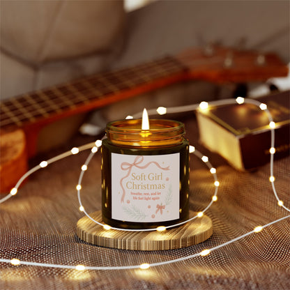 Breathe, Rest, and Let Life Feel Light Again – Soft Girl Christmas Candle