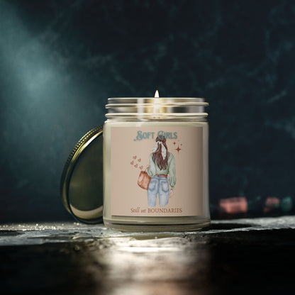 Soft Girls Still Set Boundaries - Scented Candle