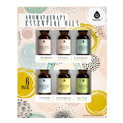 Aromatherapy Essential Oil Starter Pack (6pc)