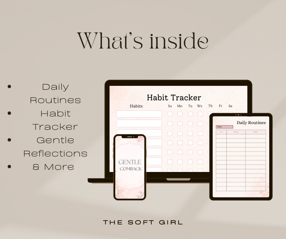 Gentle Comeback
A soft reset for when life feels overwhelming