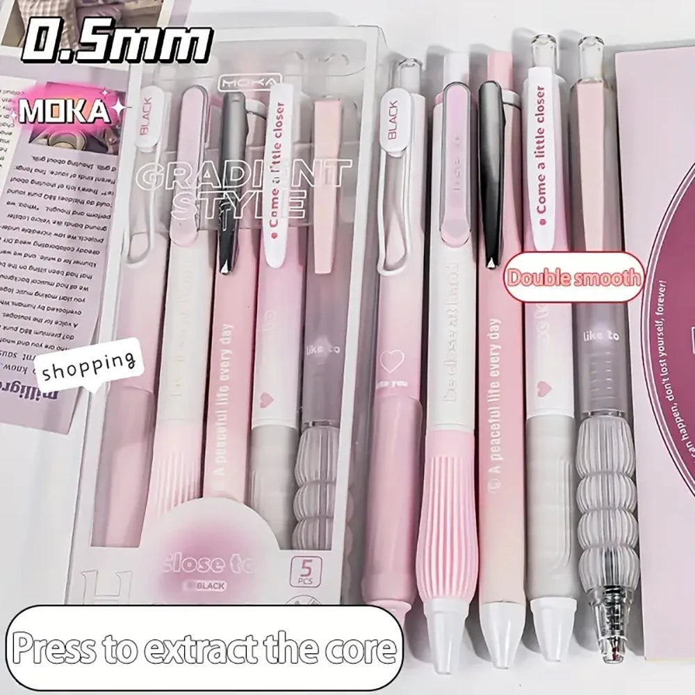 Blush Dream Pen Set - 5 Piece Soft Girl Collection